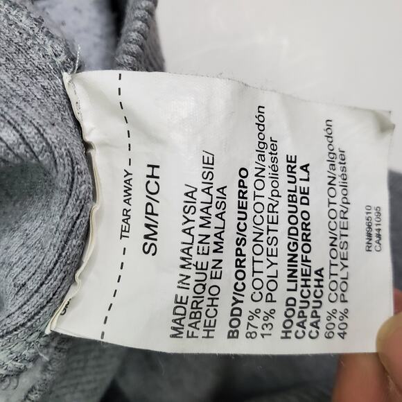 Under Armour Men's Size S Freedom x Project Rock Full Zip Hoodie Gray - Picture 12 of 13